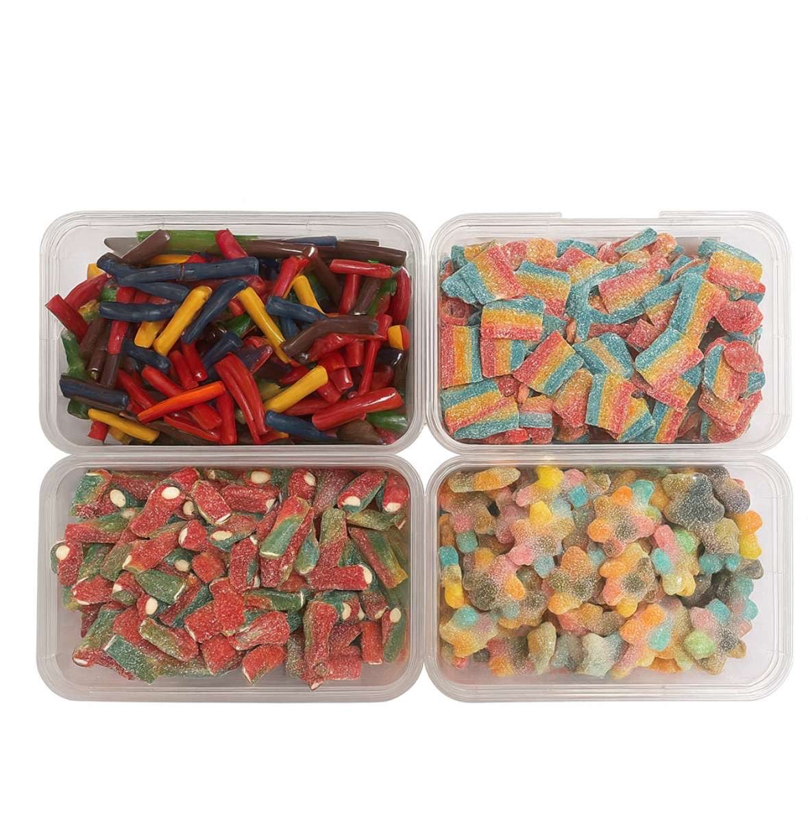 Rainbow sweets
