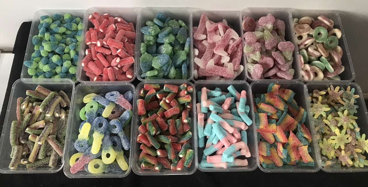Fizzy sweets