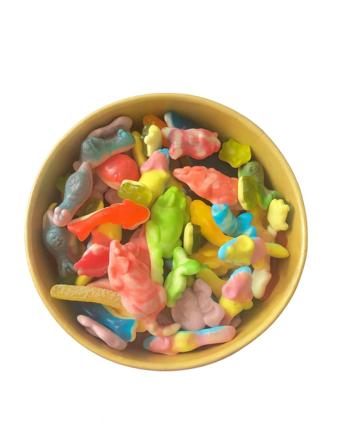 Animal theme salad bowl