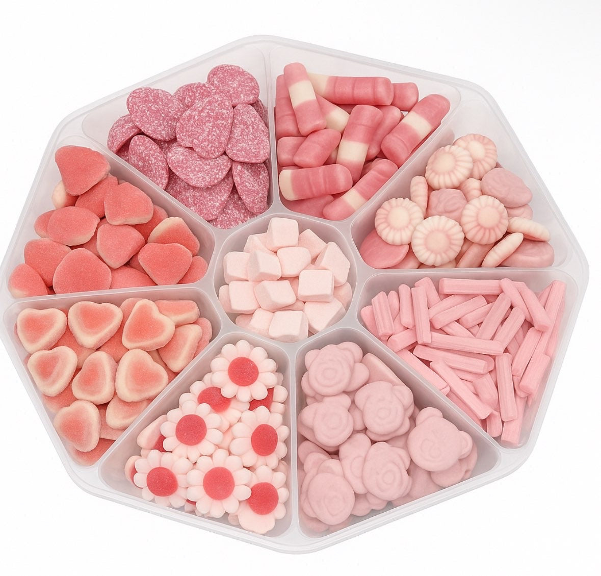 Pink sweet platter