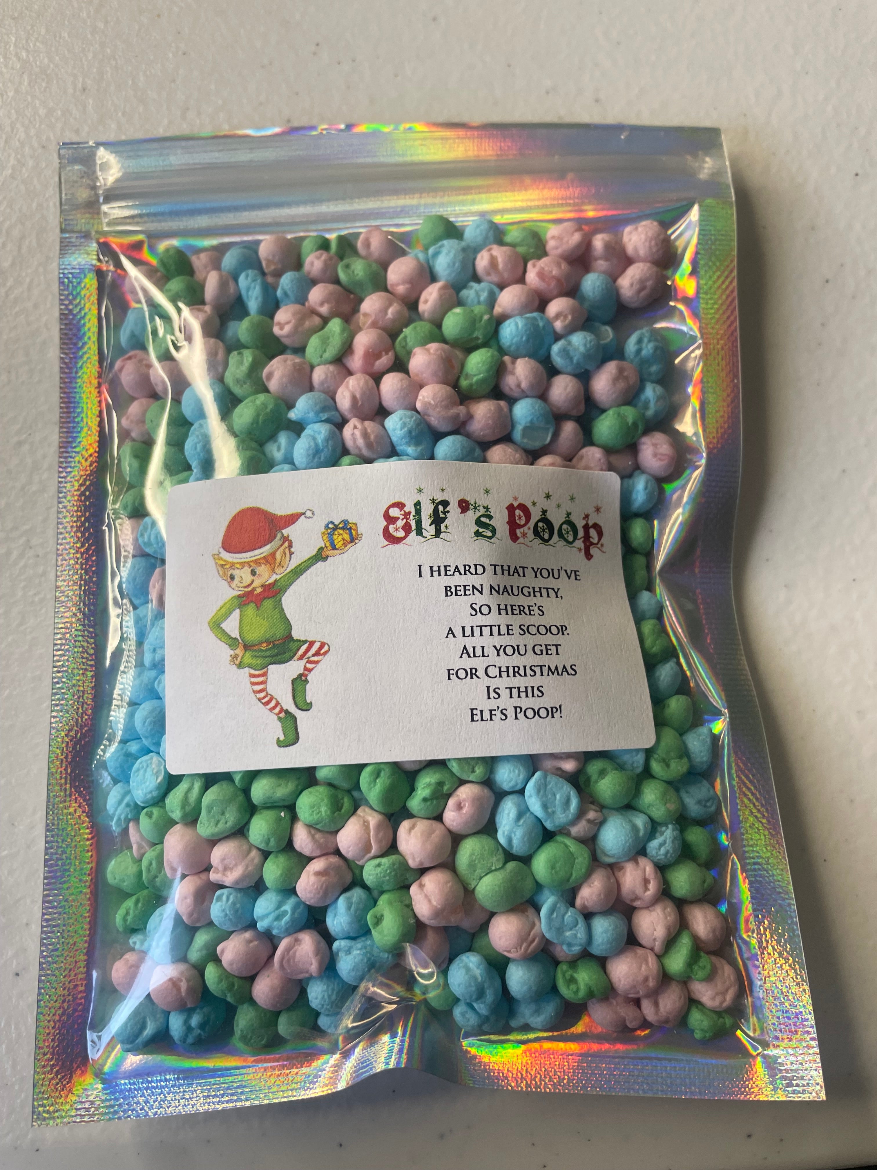Elf’s poop