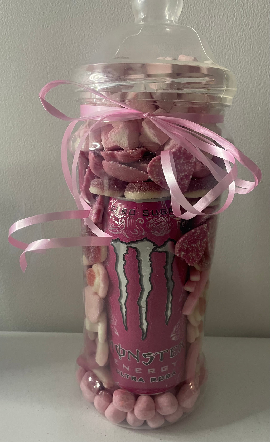 Pink monster 2.5lt sweet jar