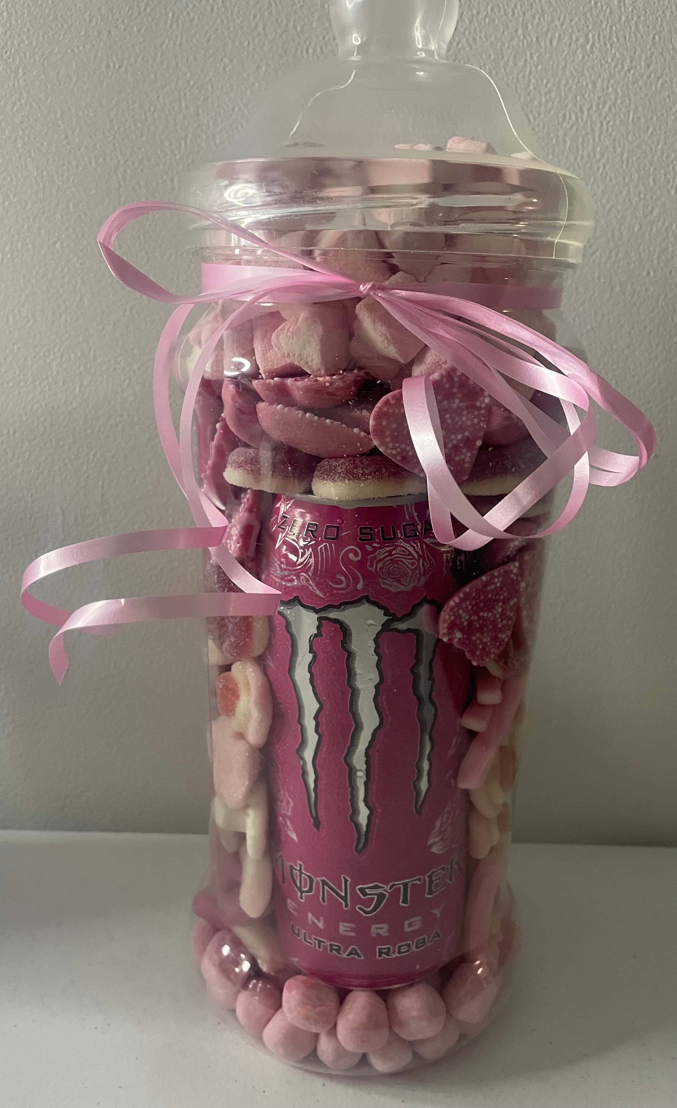 Pink monster 2.5lt sweet jar