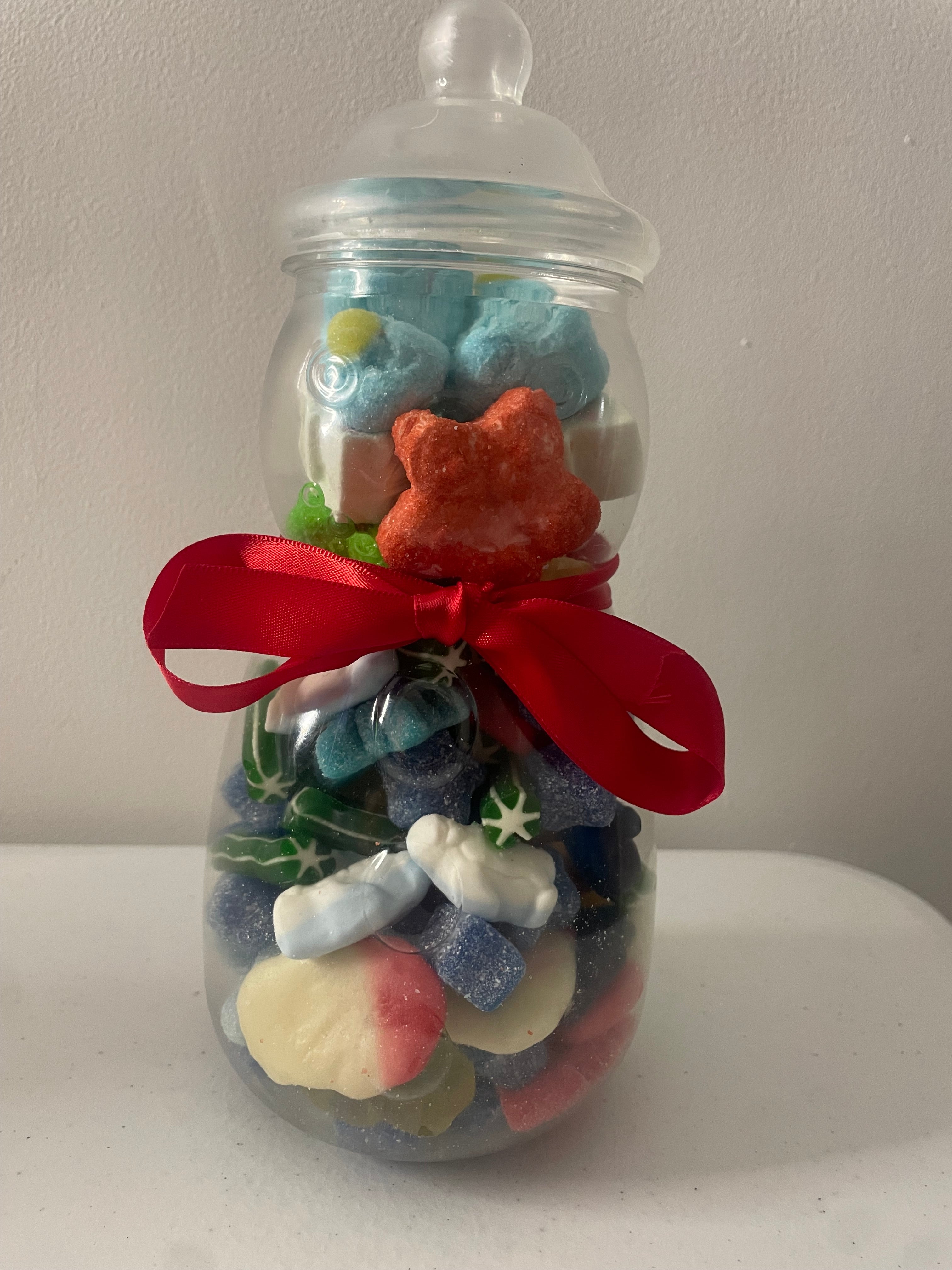 Snowman sweet jar