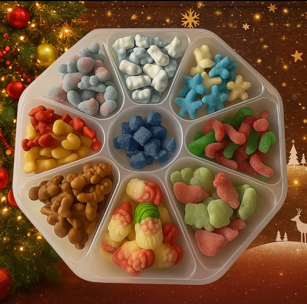 Christmas sweet platter