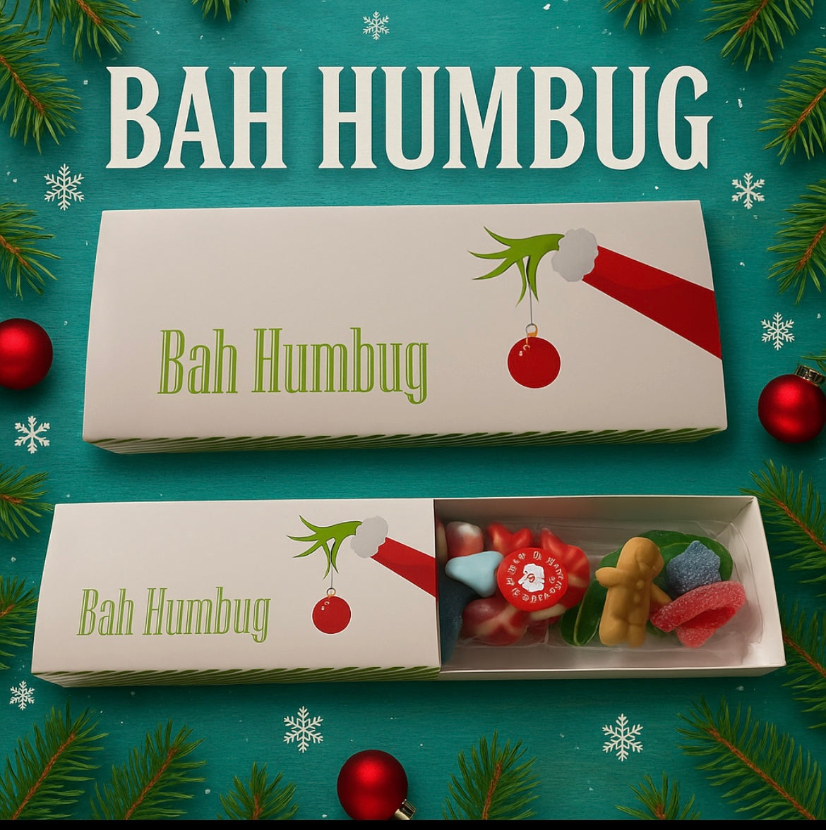 Bah humbug sweet gift box