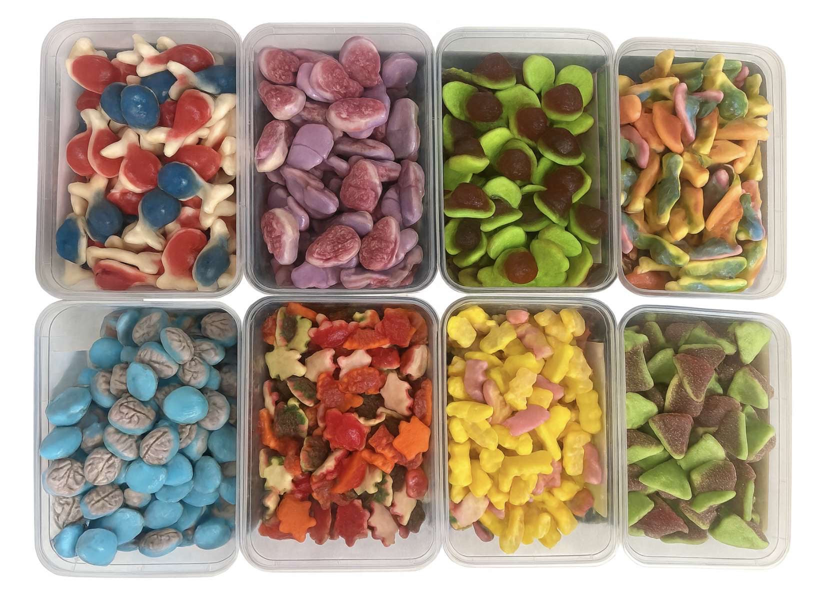Jelly filled sweets