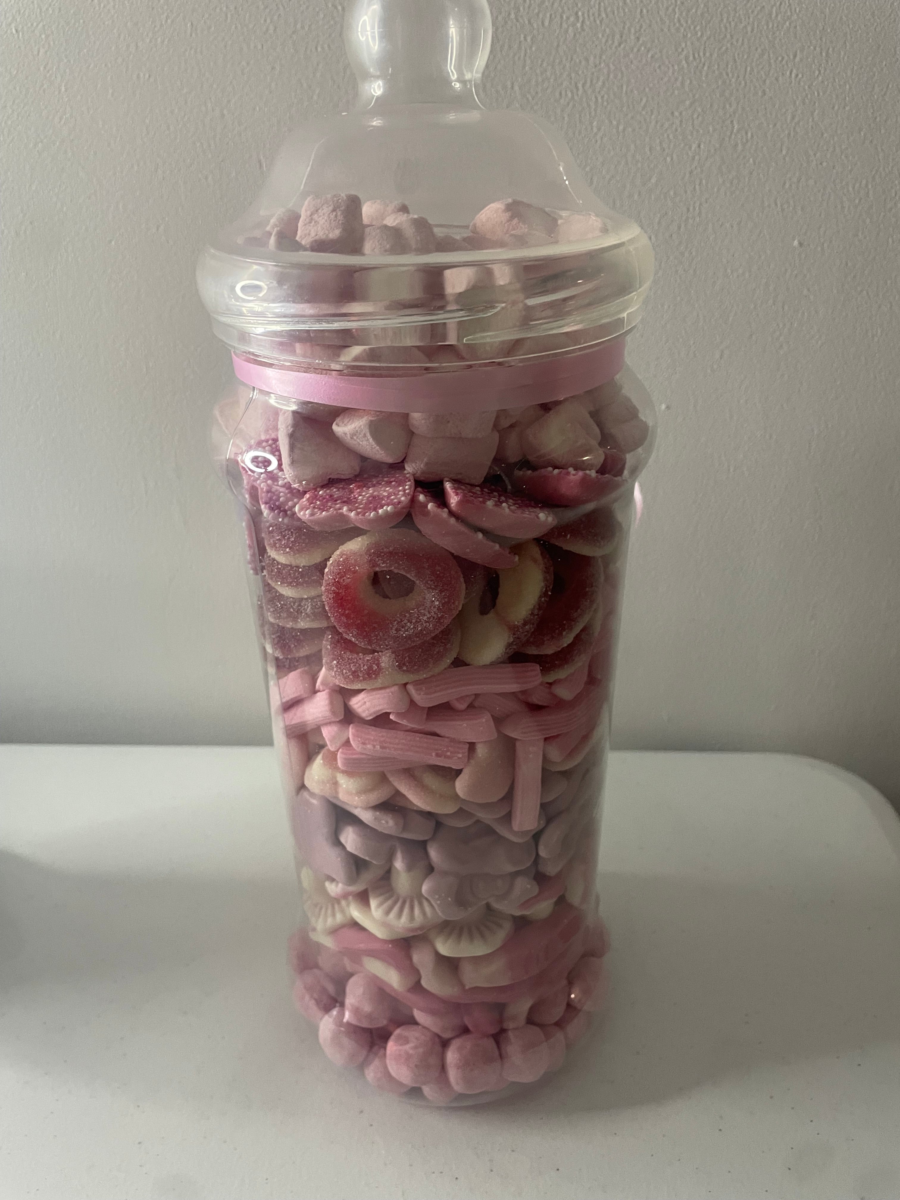 Pink monster 2.5lt sweet jar