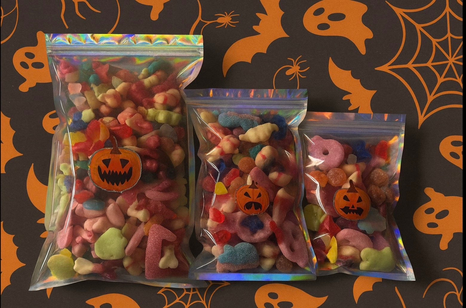 Halloween mix sweet pouch