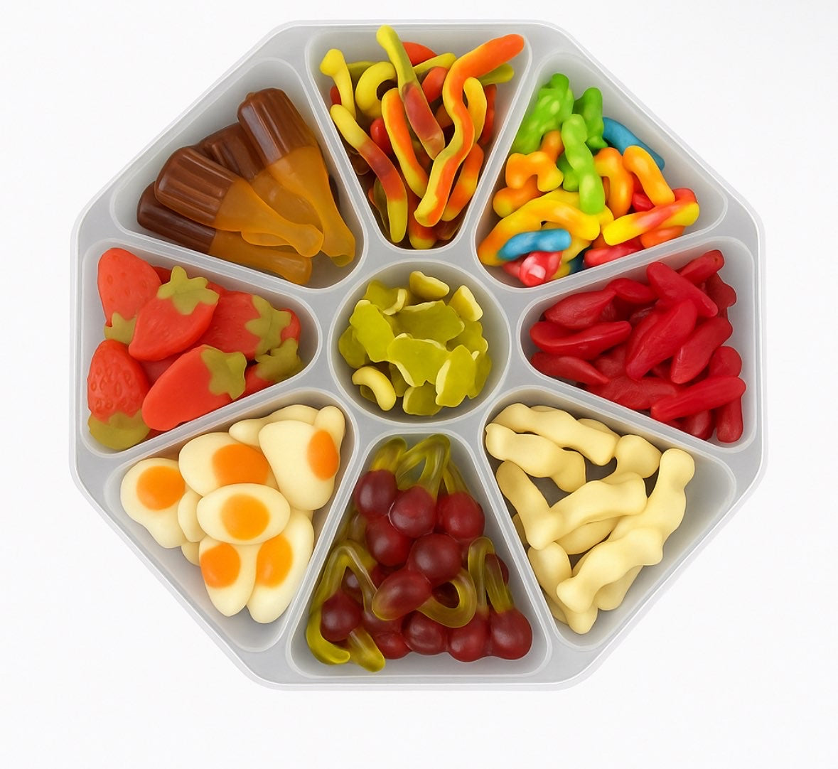 Jelly sweets platter
