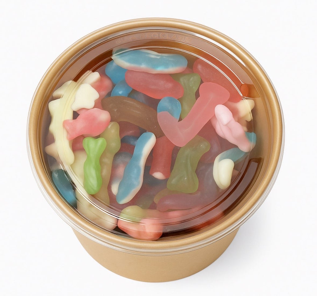 Jelly sweets salad bowl