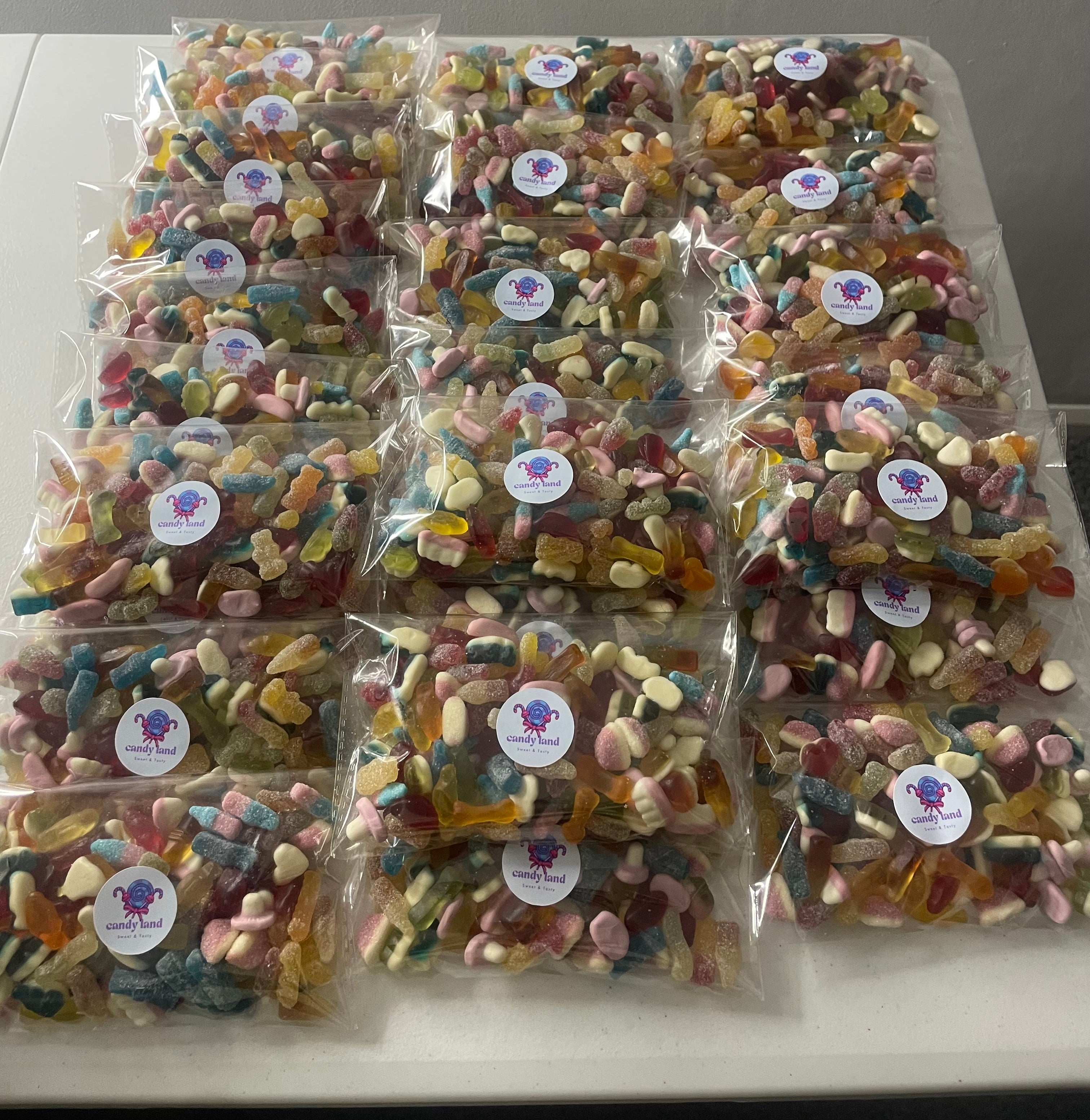 Old school 1p pick n mix bags