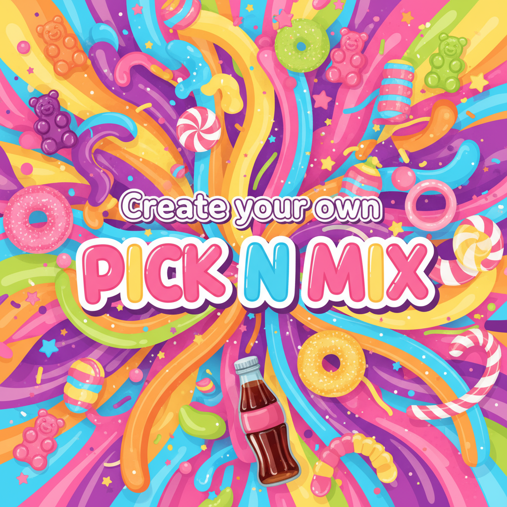 Colorful Pick N Mix Candy Image